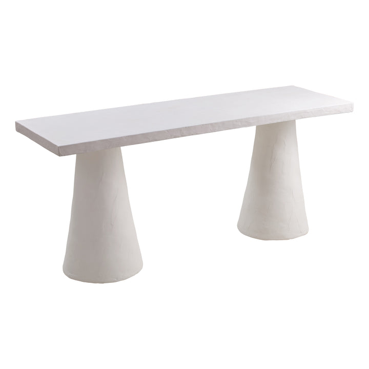 Nyssa Desk In Faux Plaster