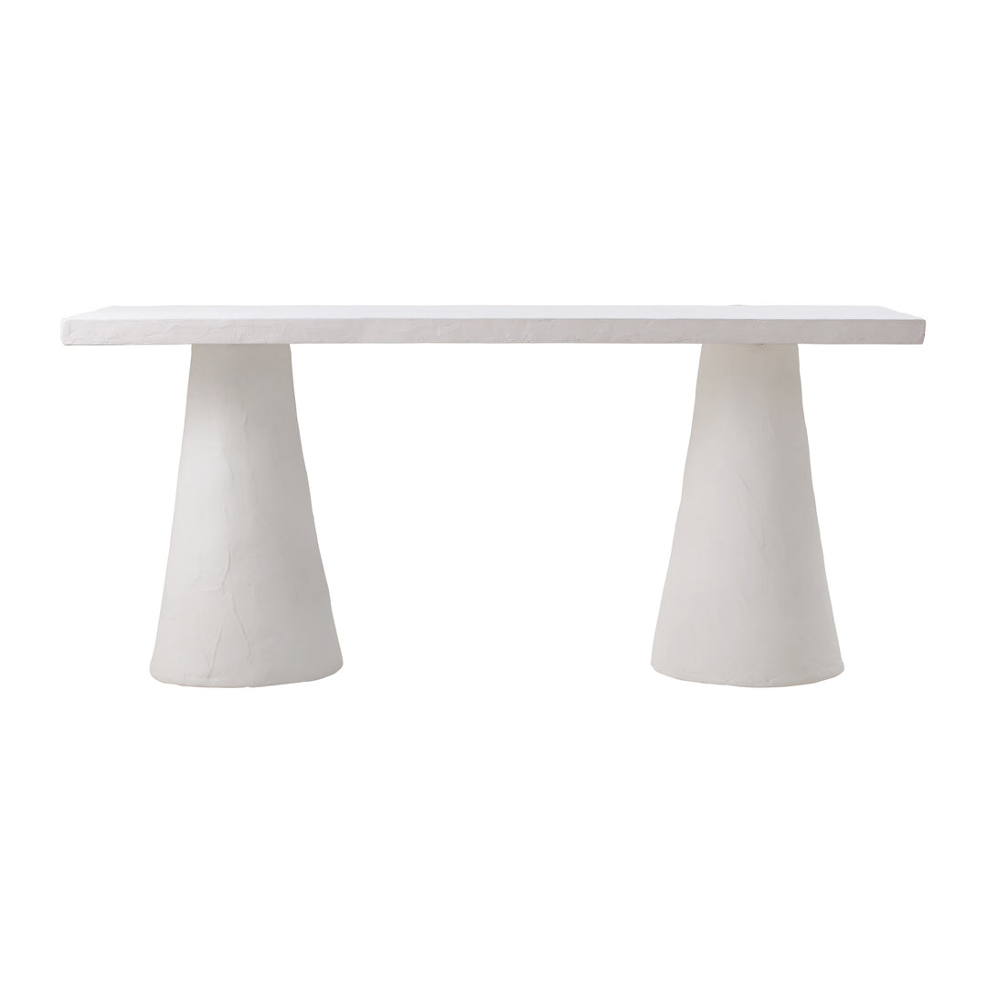 Nyssa Desk In Faux Plaster
