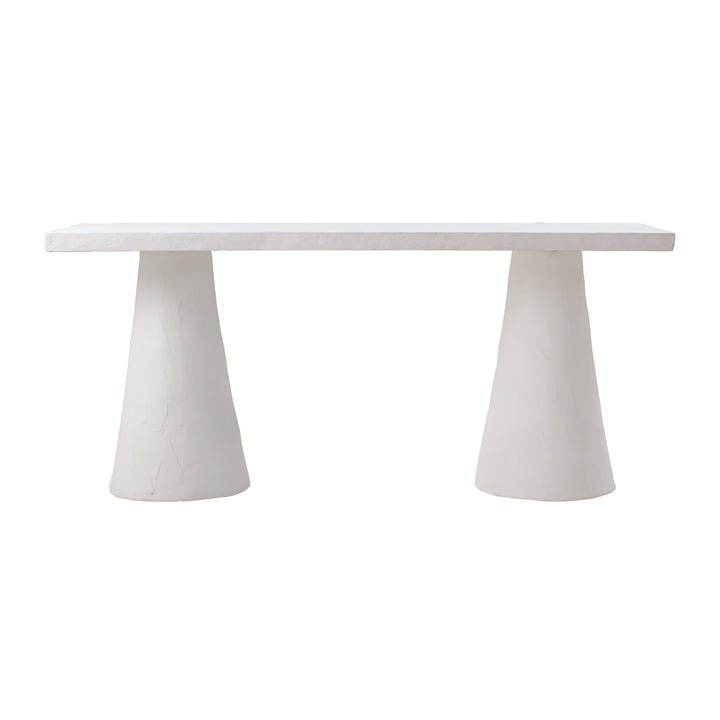 Nyssa Desk In Faux Plaster