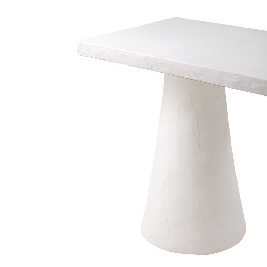 Nyssa Desk In Faux Plaster
