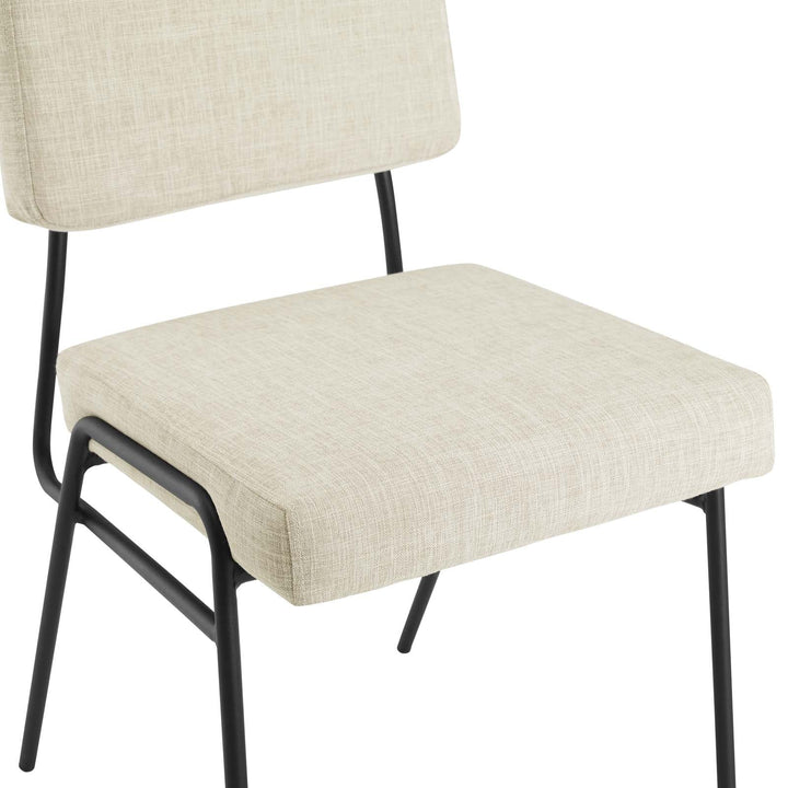 Raf Fabric Dining Chair - Beige