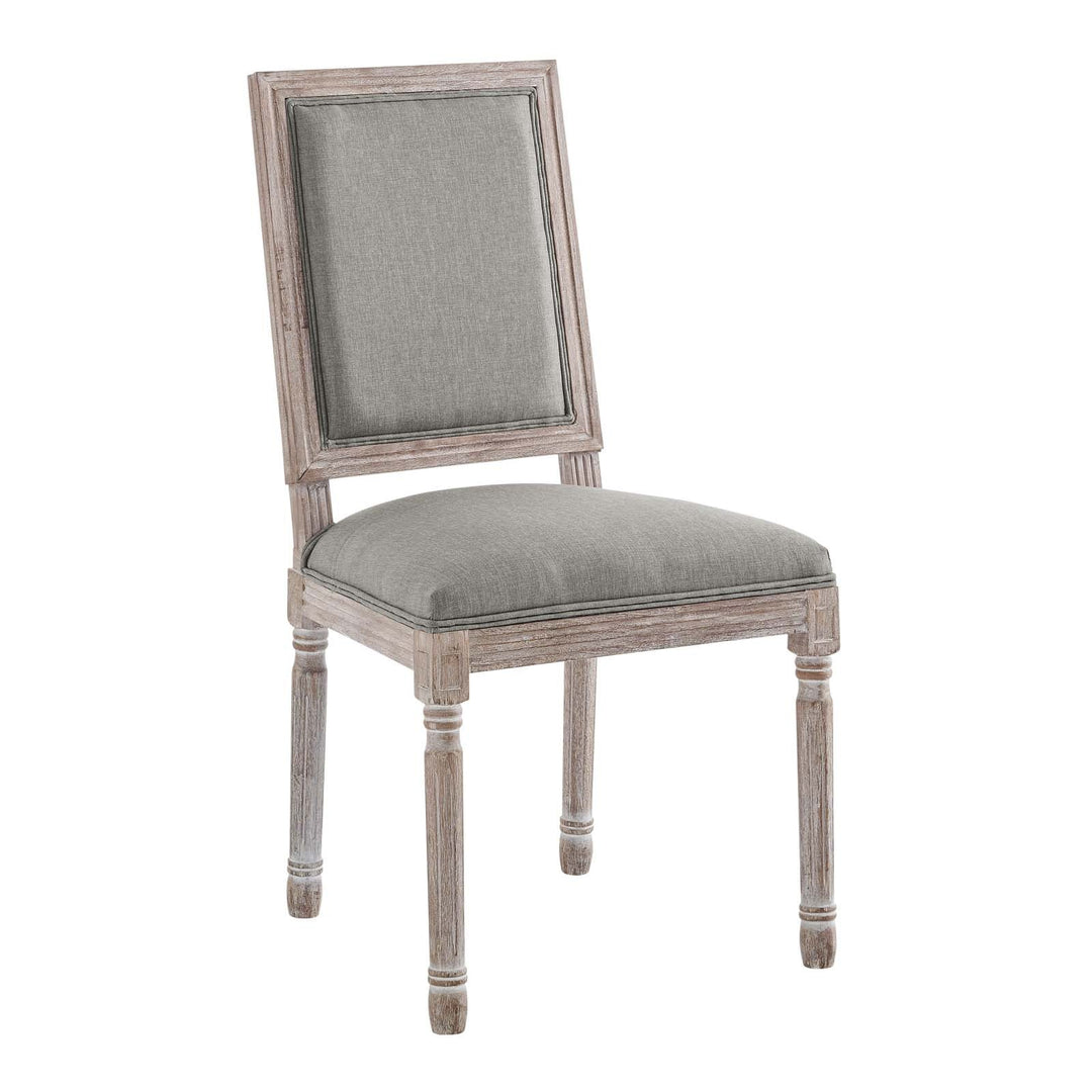 Rout Vintage Upholstered Dining Chair - Gray