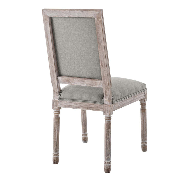 Rout Vintage Upholstered Dining Chair - Gray