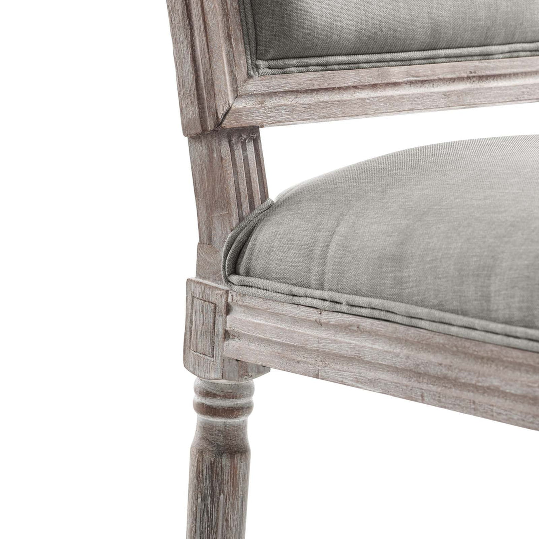 Rout Vintage Upholstered Dining Chair - Gray
