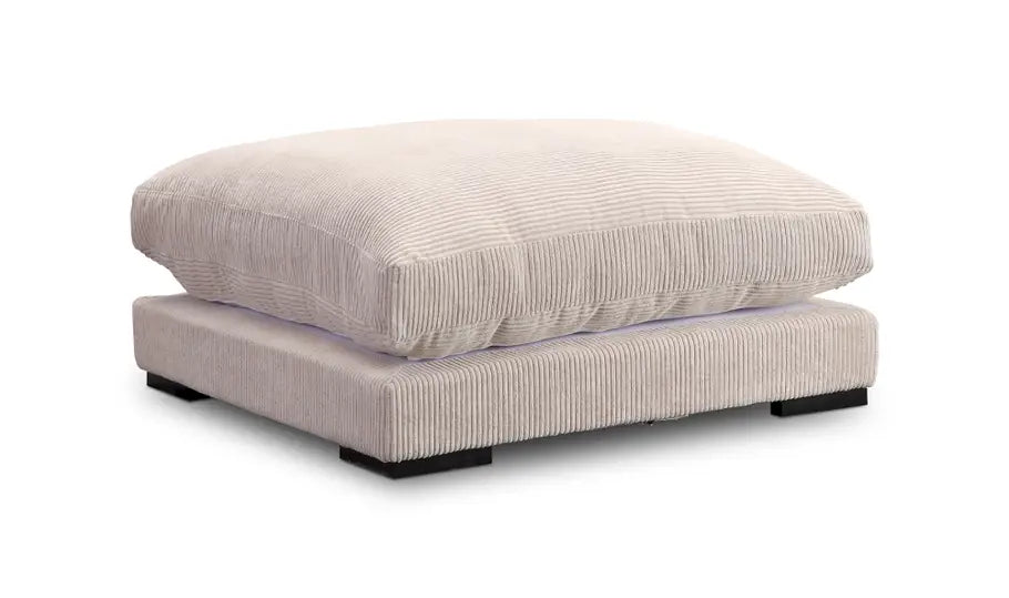 Roll Ottoman - Capuccino