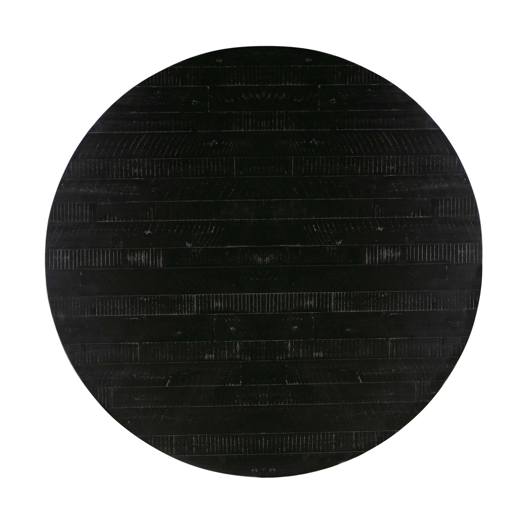 Rowena Round Dining Table - Black