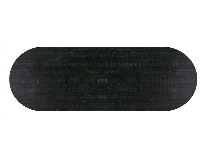 Rowena Oval Dining Table - Black