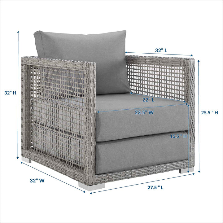 Rua Rattan Outdoor Armchair