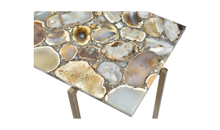 Sandal Agate Console Table
