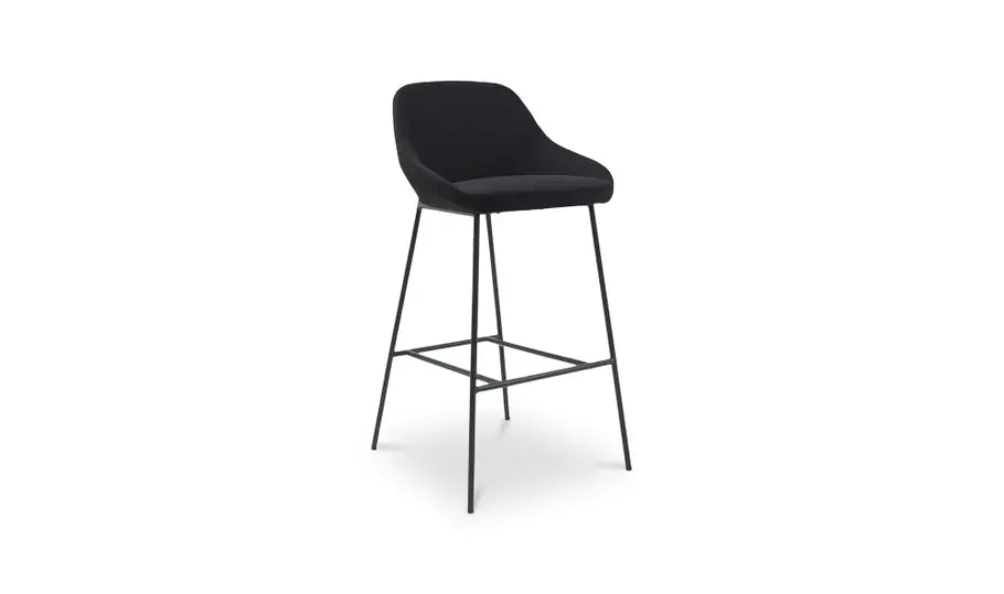 Shell Bar Stool - Black