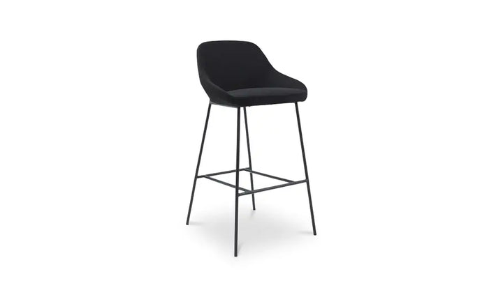 Shell Bar Stool - Black
