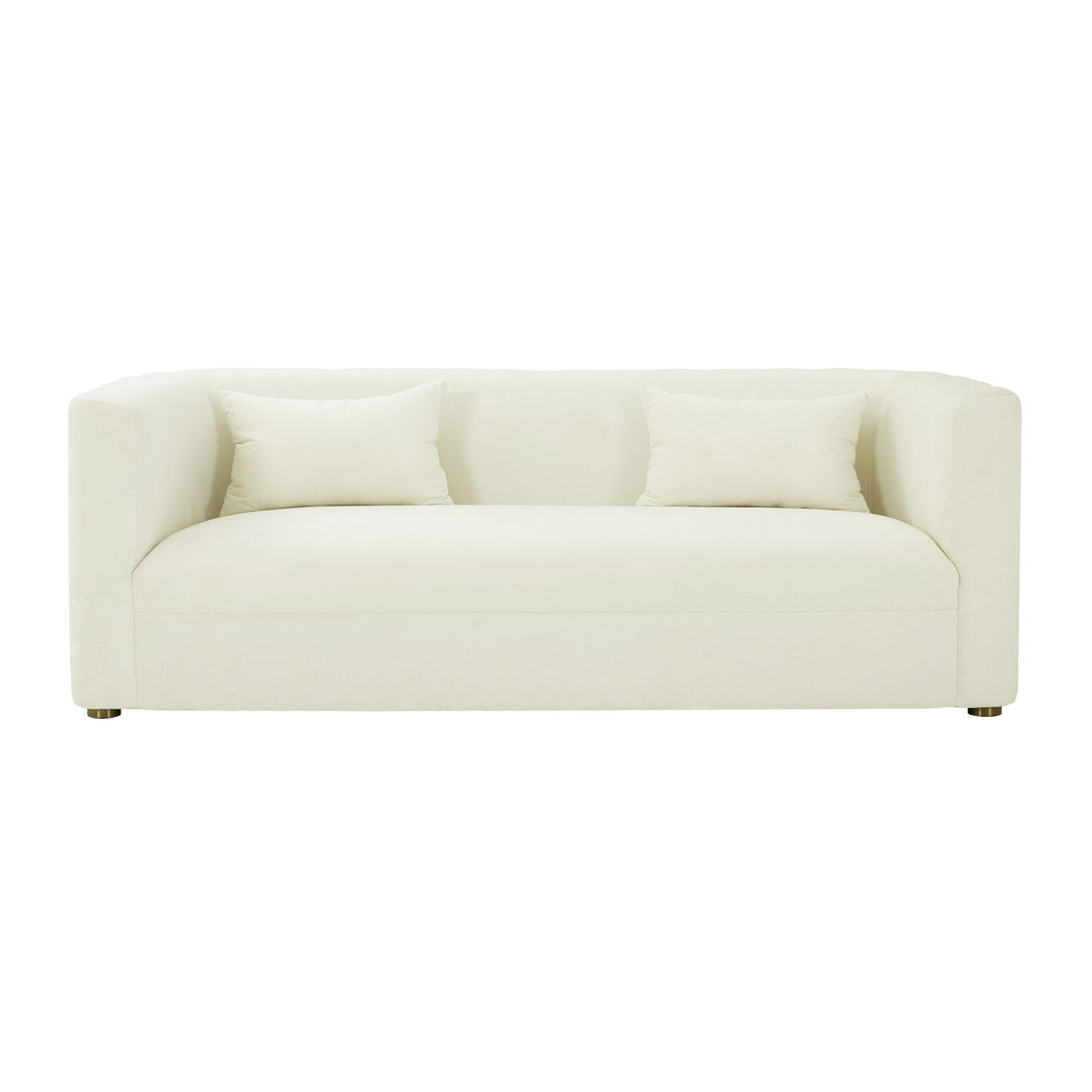 Sophie Cream Velvet Sofa