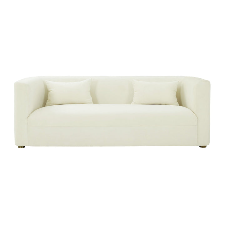 Sophie Cream Velvet Sofa