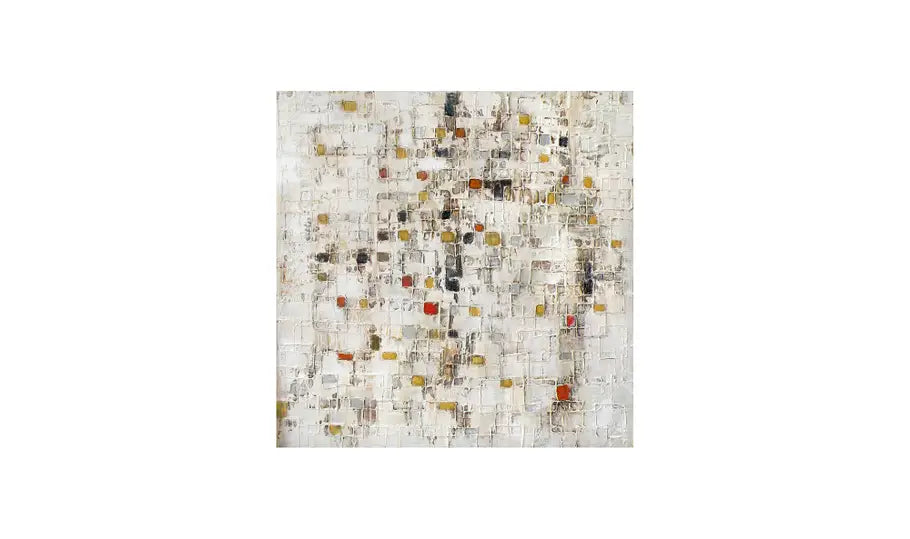 Spotty Square Wall Decor Unframed