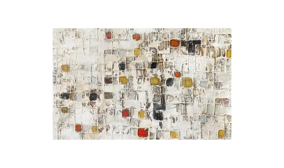 Spotty Square Wall Decor Unframed