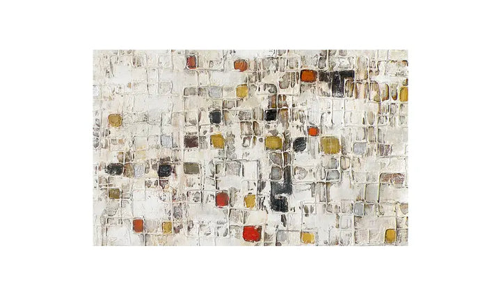 Spotty Square Wall Decor Unframed