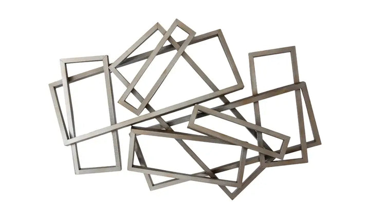 Steel Rectangles Wall Decor