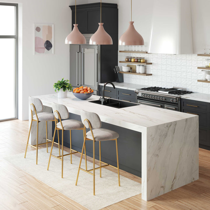 Stella Grey Counter Stool