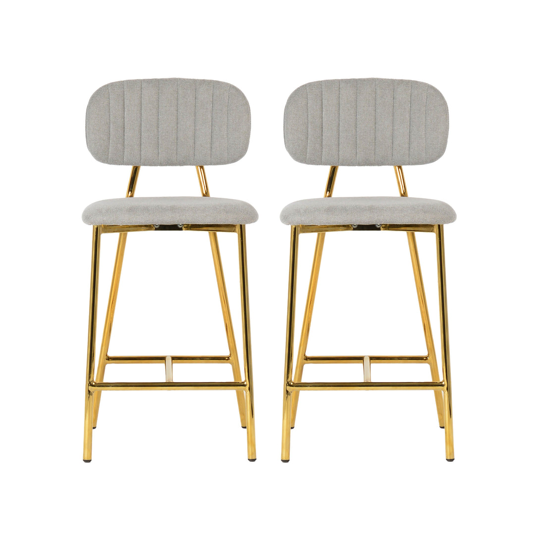 Stella Grey Counter Stool