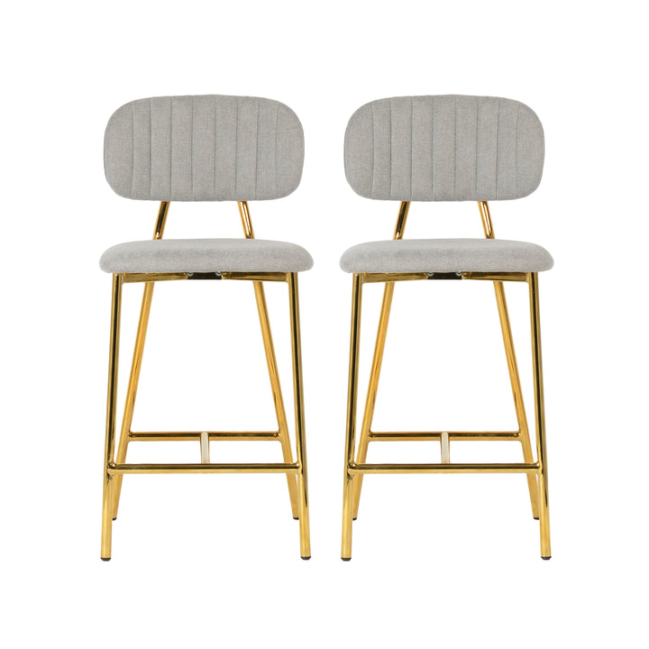 Stella Grey Counter Stool
