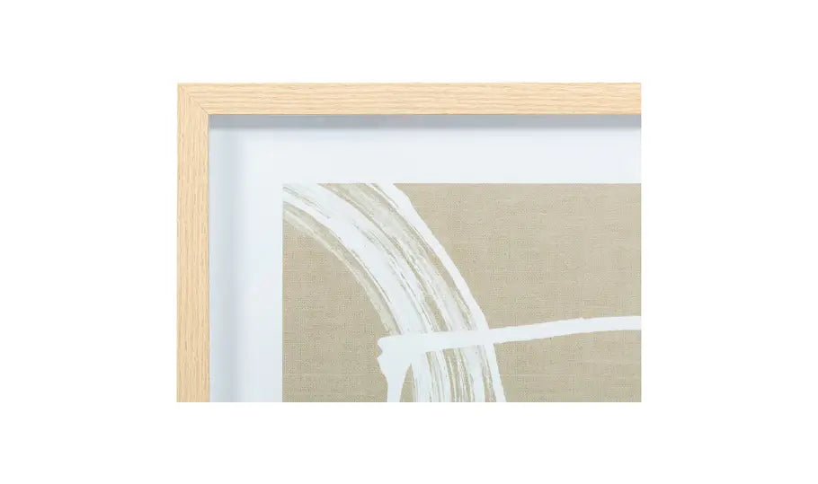 Strokes Abstract Framed Print
