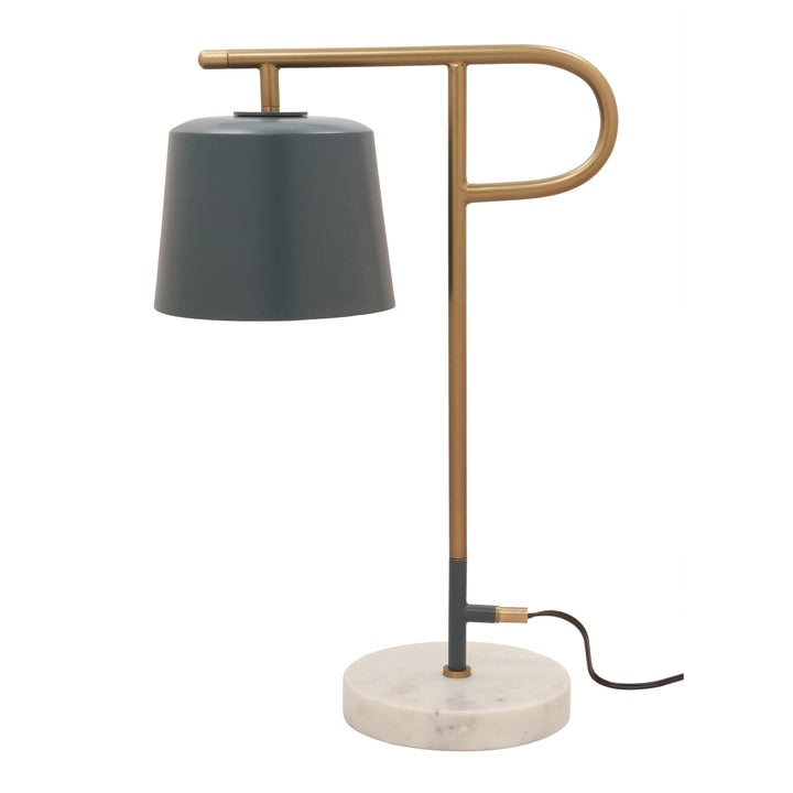 Tower Marble Base Table Lamp
