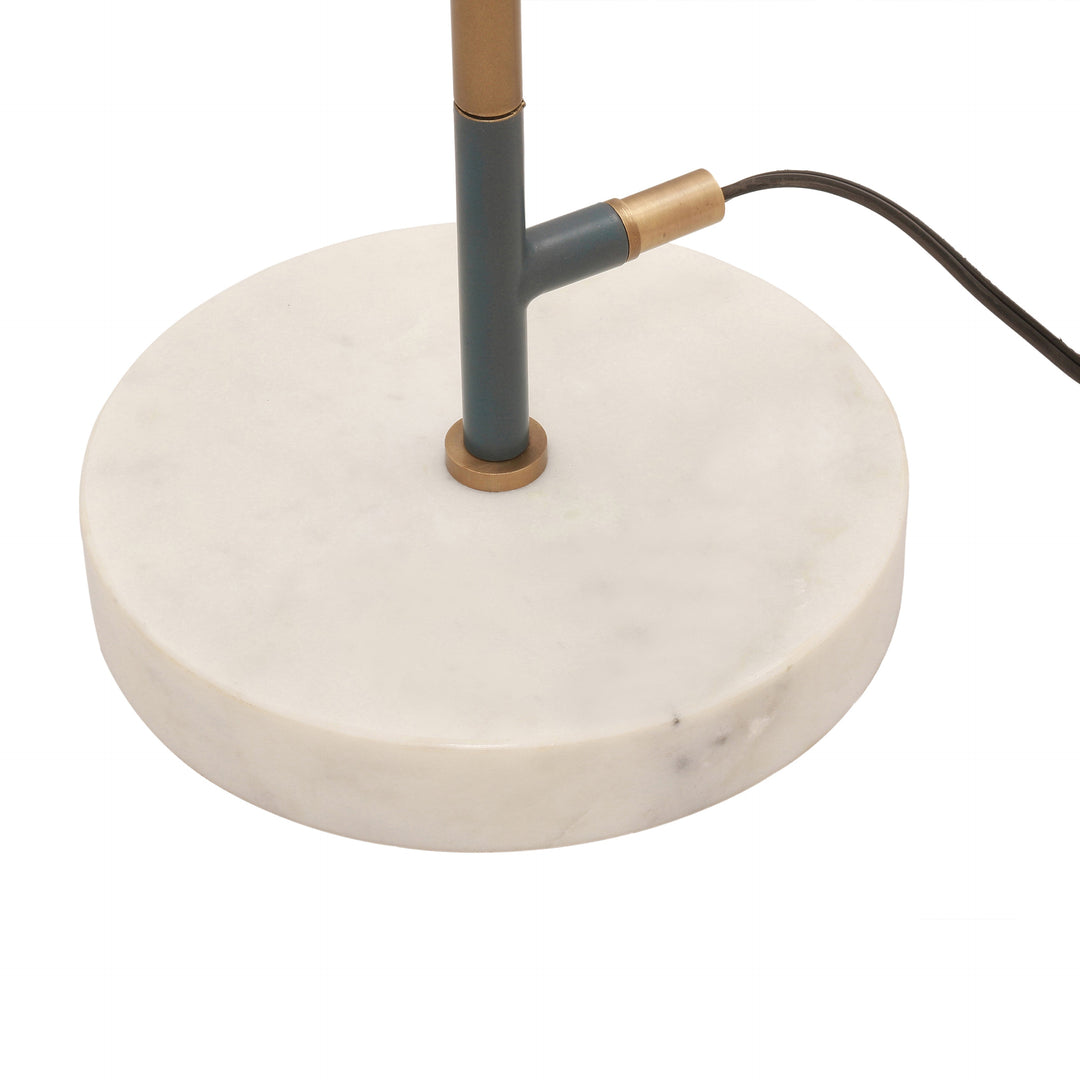Tower Marble Base Table Lamp