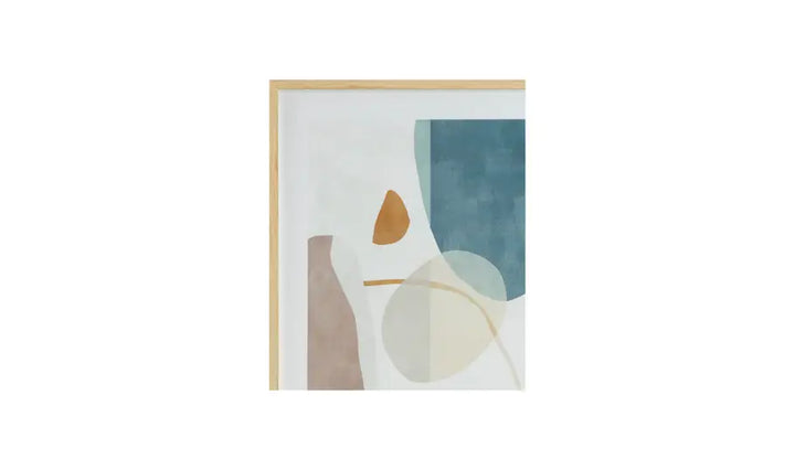 Tranquil Abstract Print With Frame
