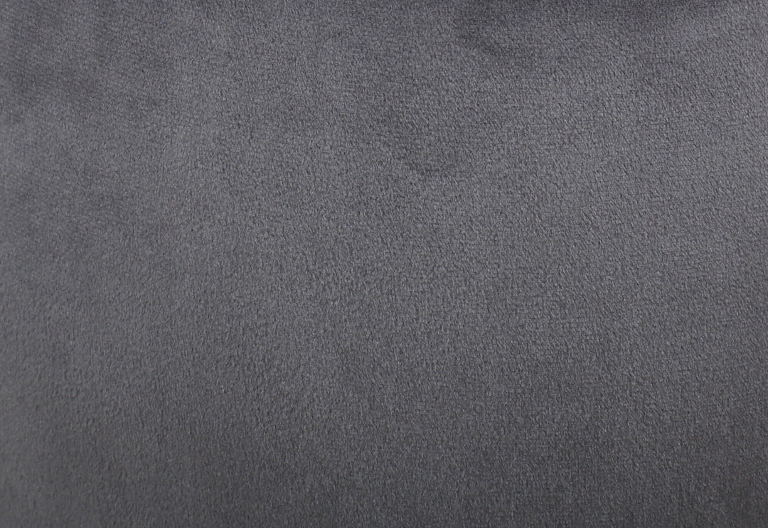 Tree Grey Velvet Ottoman