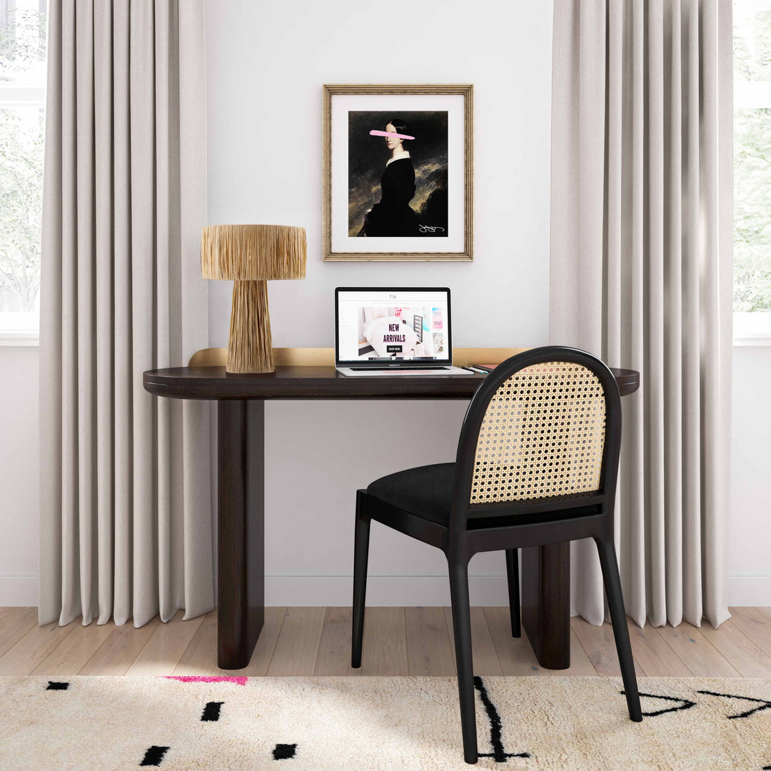 Village Rafia Natural Table Lamp