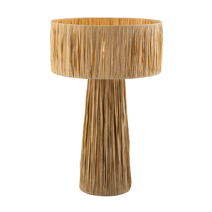Village Rafia Natural Table Lamp