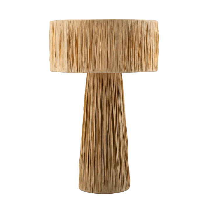 Village Rafia Natural Table Lamp