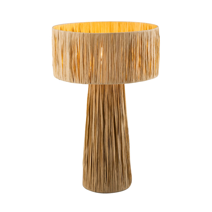 Village Rafia Natural Table Lamp