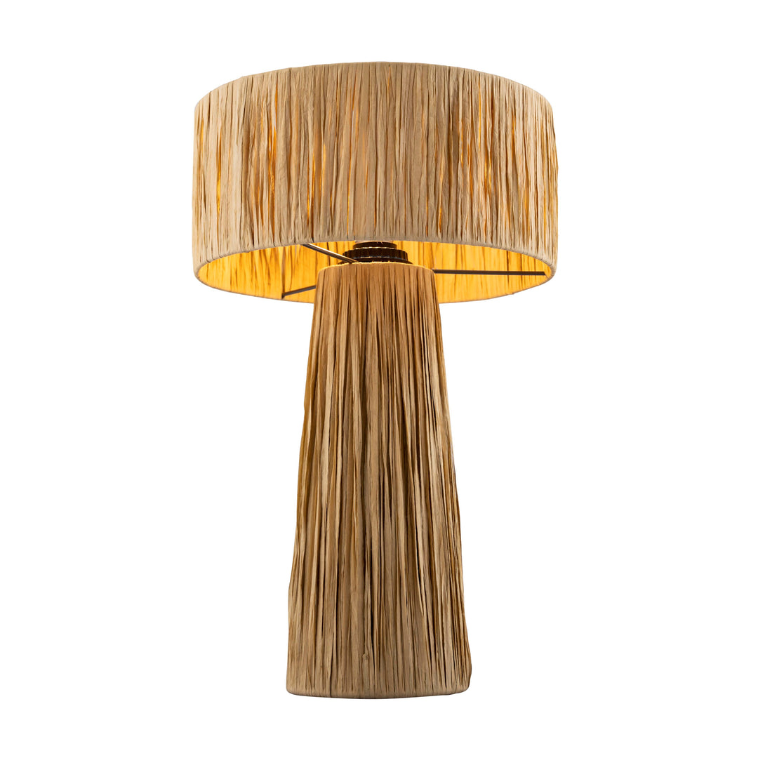 Village Rafia Natural Table Lamp