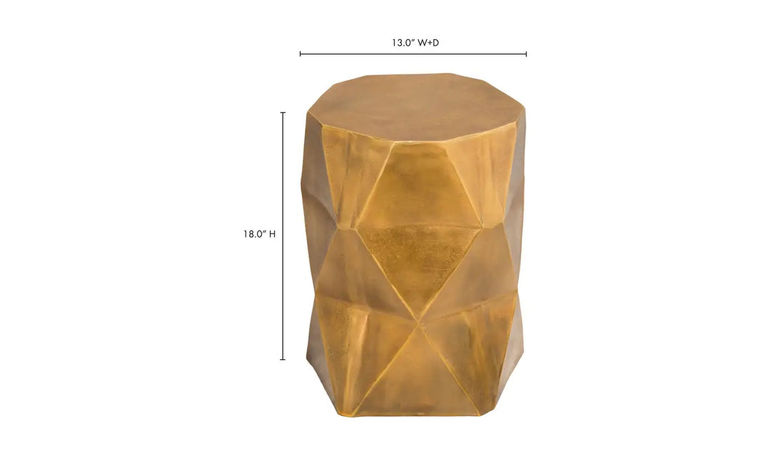 Yuri Brass Accent Table