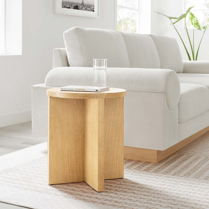 Savri Wood Side Table