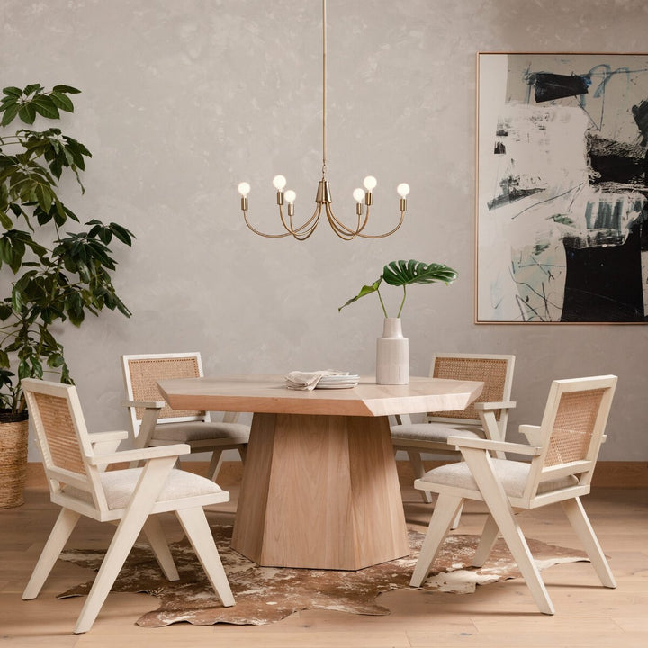 Florence White Dining Chair