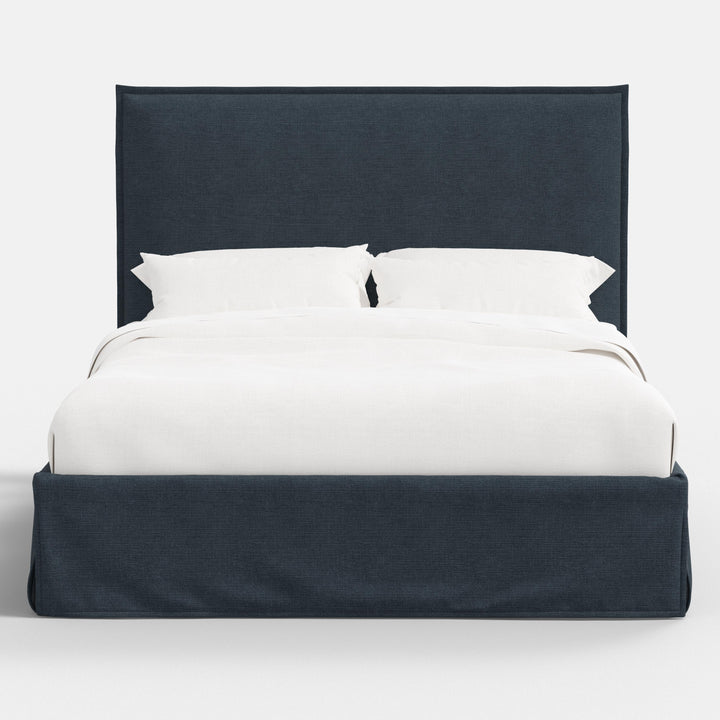 Plush Modern Twin Bed with Washable Cover