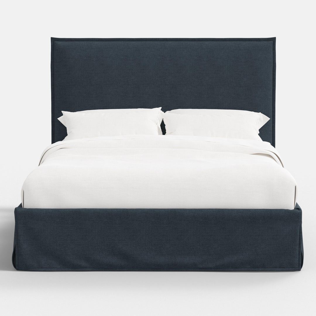 Plush Modern Twin Bed with Washable Cover