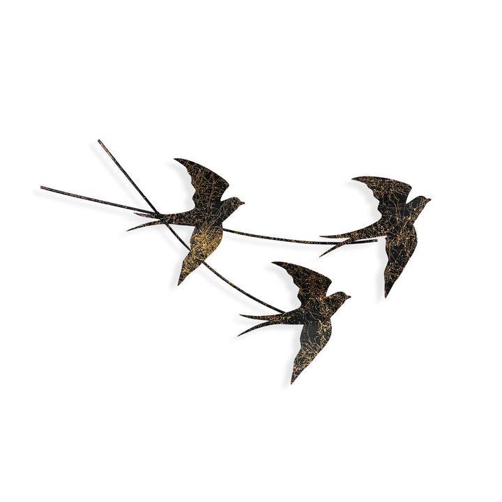 3 Flying Birds Decorative Wall Decor