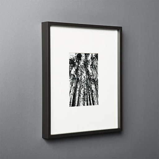 Gallery Black Frame with White Mat-5''x7''