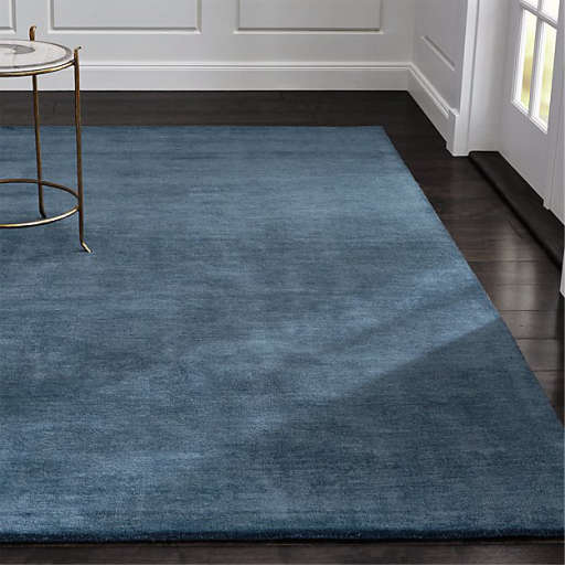 Baxter Blue Wool Rug-8'x10'