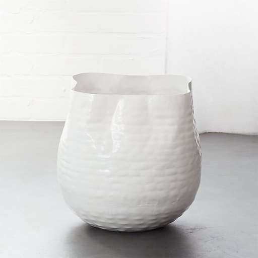 Liquid Large White Basket