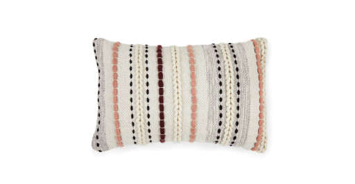 Stitch Pink Pillow No Insert-24"x15"