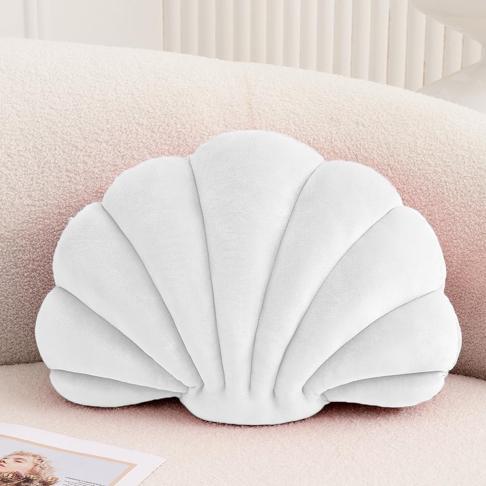 Seashell Decorative Pillow Shell Shaped Throw Pillow
