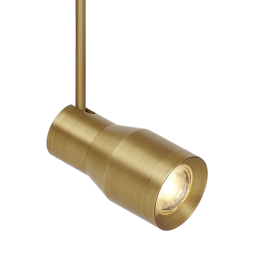 Ace Head MonoPoint plated brass 3000K 90 CRI