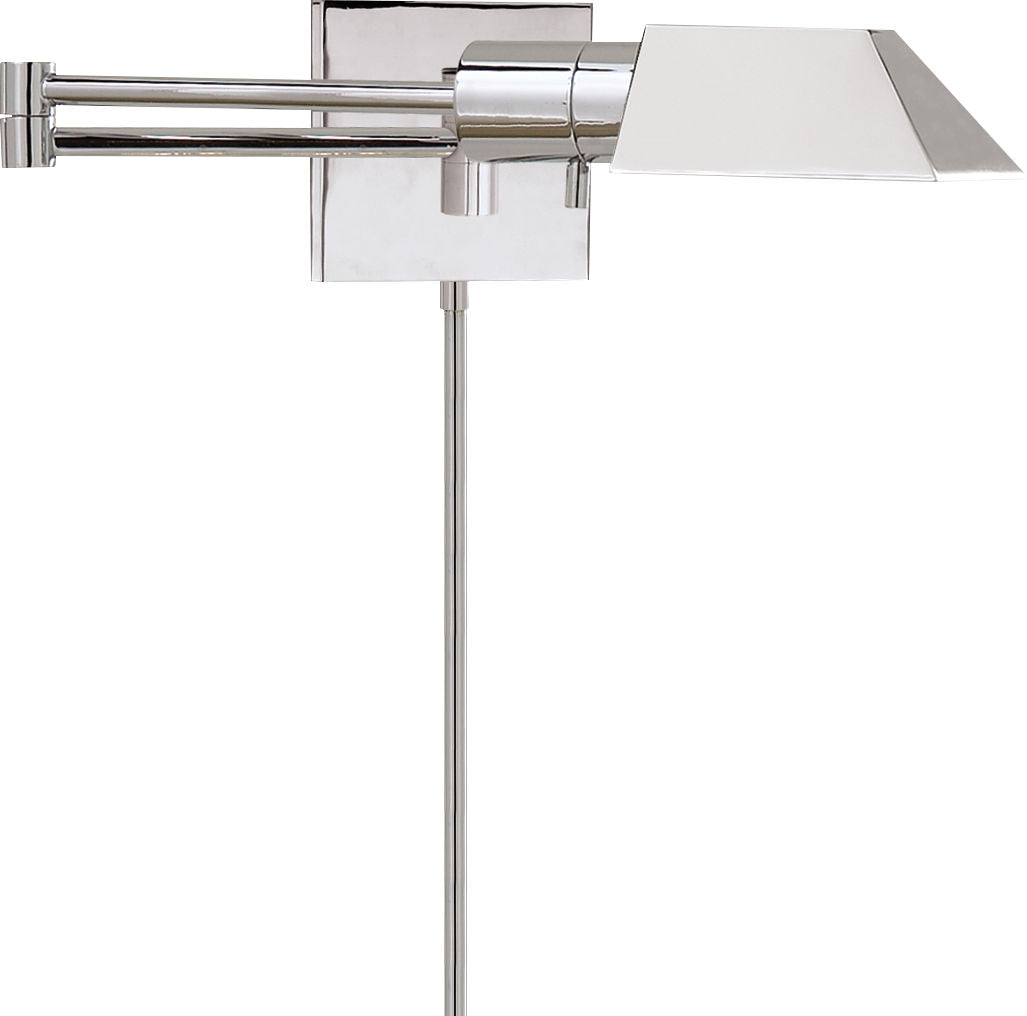 Studio Swing Arm Wall Light in Polished Nickel