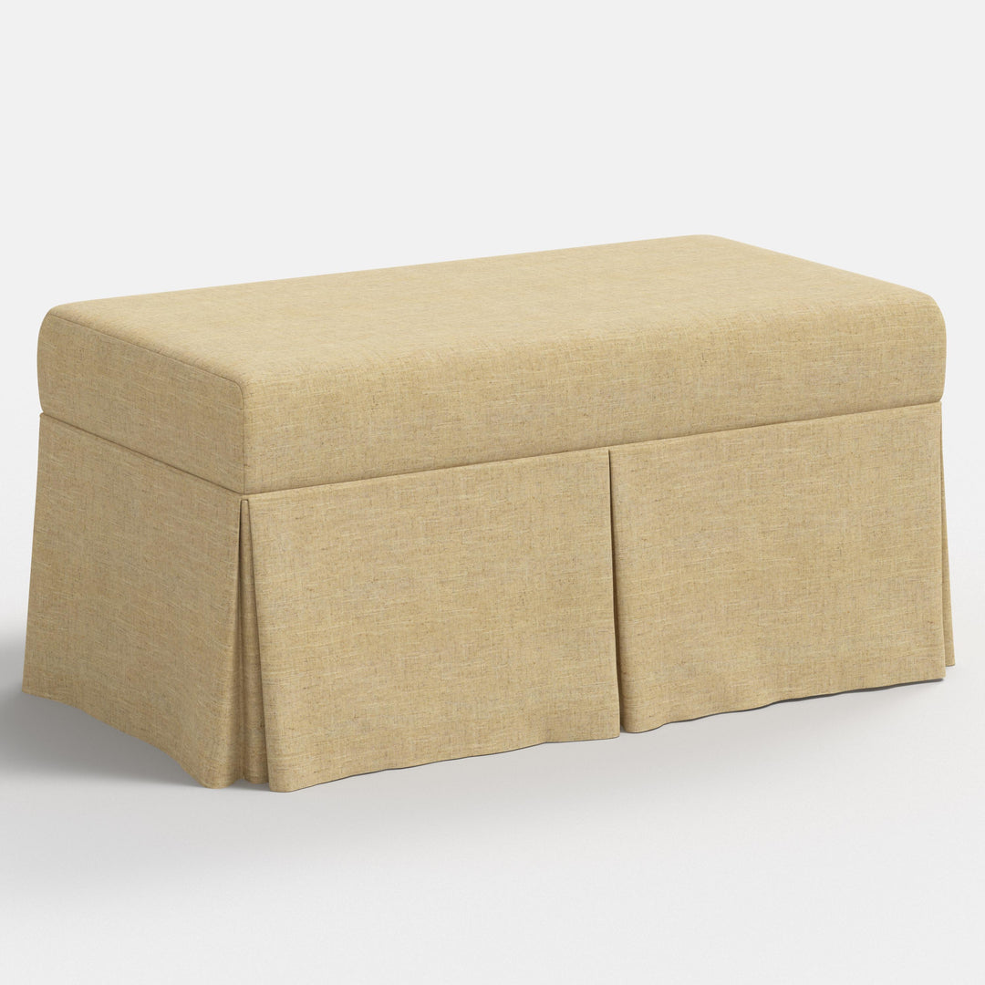 Classic Upholstered Storage Bench Seat