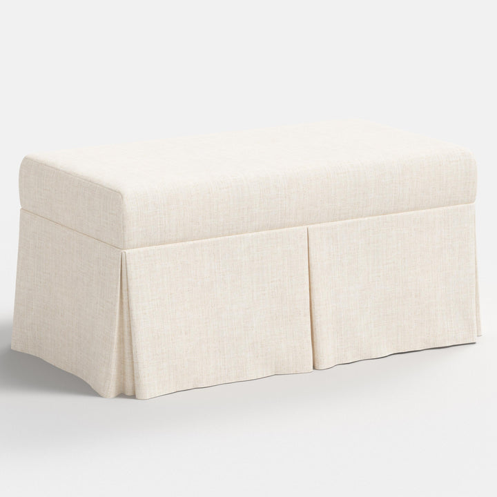 Classic Upholstered Storage Bench Seat