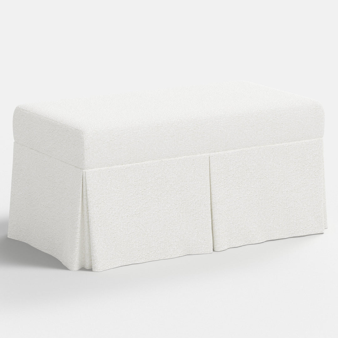 Classic Upholstered Storage Bench Seat